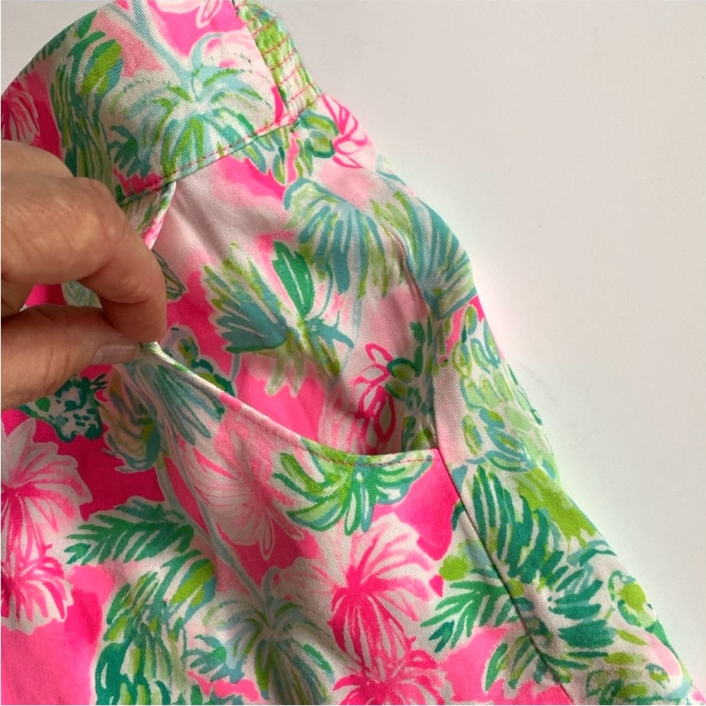 Lilly Pulitzer Women’s Shorts Dahlia Shorts in Raz Berry Catty Shack Size Small - Picture 6 of 8